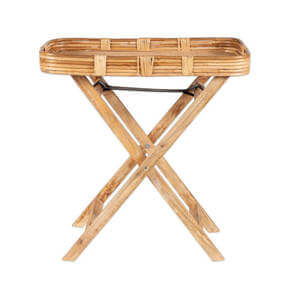 Nkuku Alanchi Rattan Tray Table